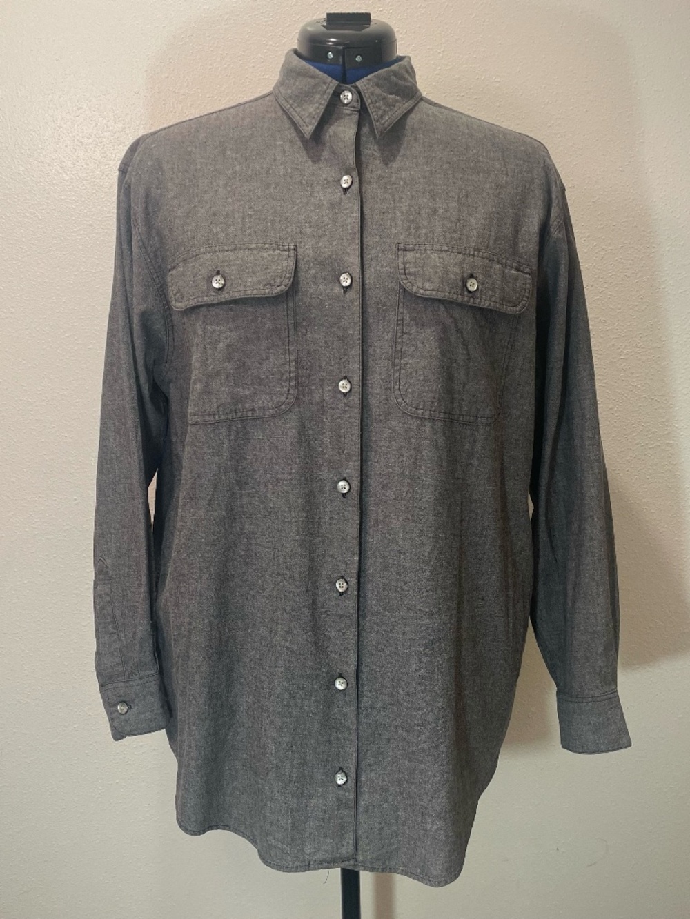 Picone Sport Grey button-up shirt - Size: Medium